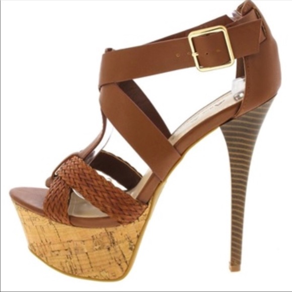 ⭐️ 1 LEFT ⭐️ Casual Black Platform High Heels - Picture 5 of 6